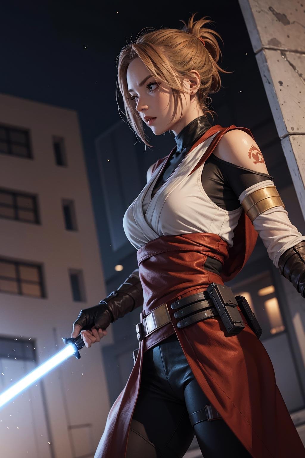 A female jedi knight