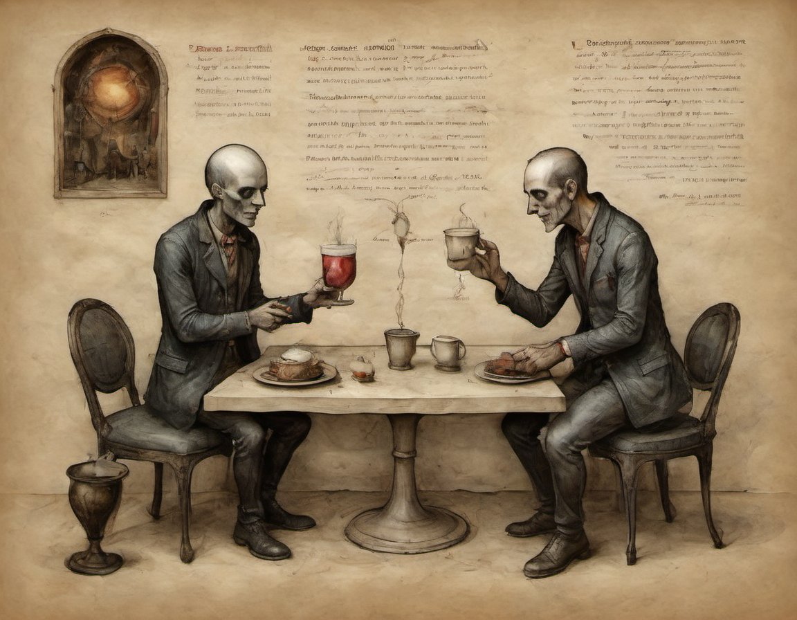 on parchment entropy and love by bosch strange pairing in a nightmare cafe