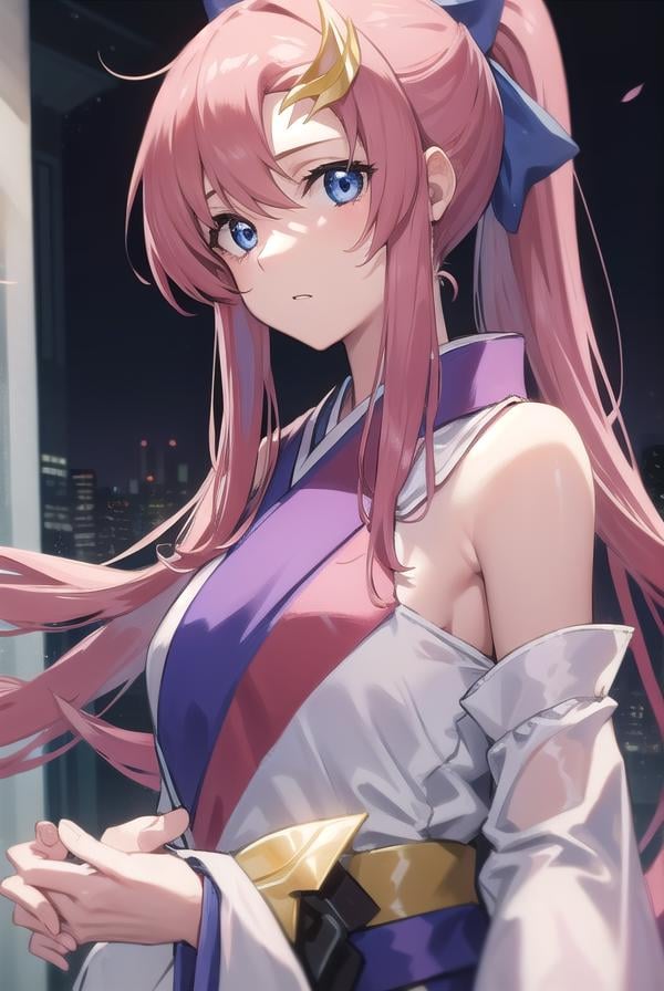 lacusclyne, <lora:lacusclyne:1>,lacus clyne, blue eyes, hair ornament, long hair, wave hair ornament, pink hair, ponytail, hair ribbon, hair clip,BREAK japanese clothes, kimono,BREAK outdoors, city,BREAK looking at viewer, BREAK <lora:GoodHands-vanilla:1>, (masterpiece:1.2), best quality, high resolution, unity 8k wallpaper, (illustration:0.8), (beautiful detailed eyes:1.6), extremely detailed face, perfect lighting, extremely detailed CG, (perfect hands, perfect anatomy),