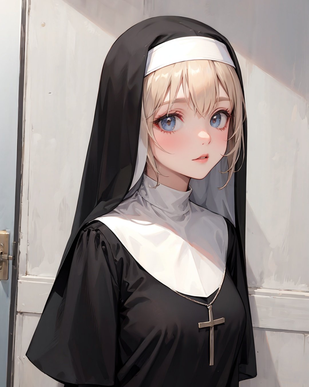 nun,