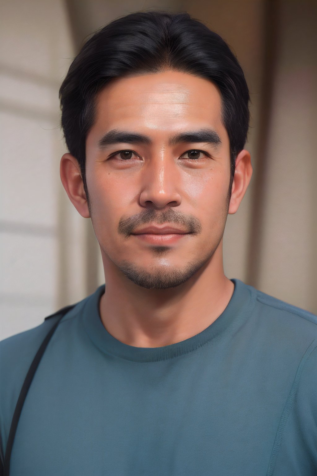 Realistic, Handsome Thai man 