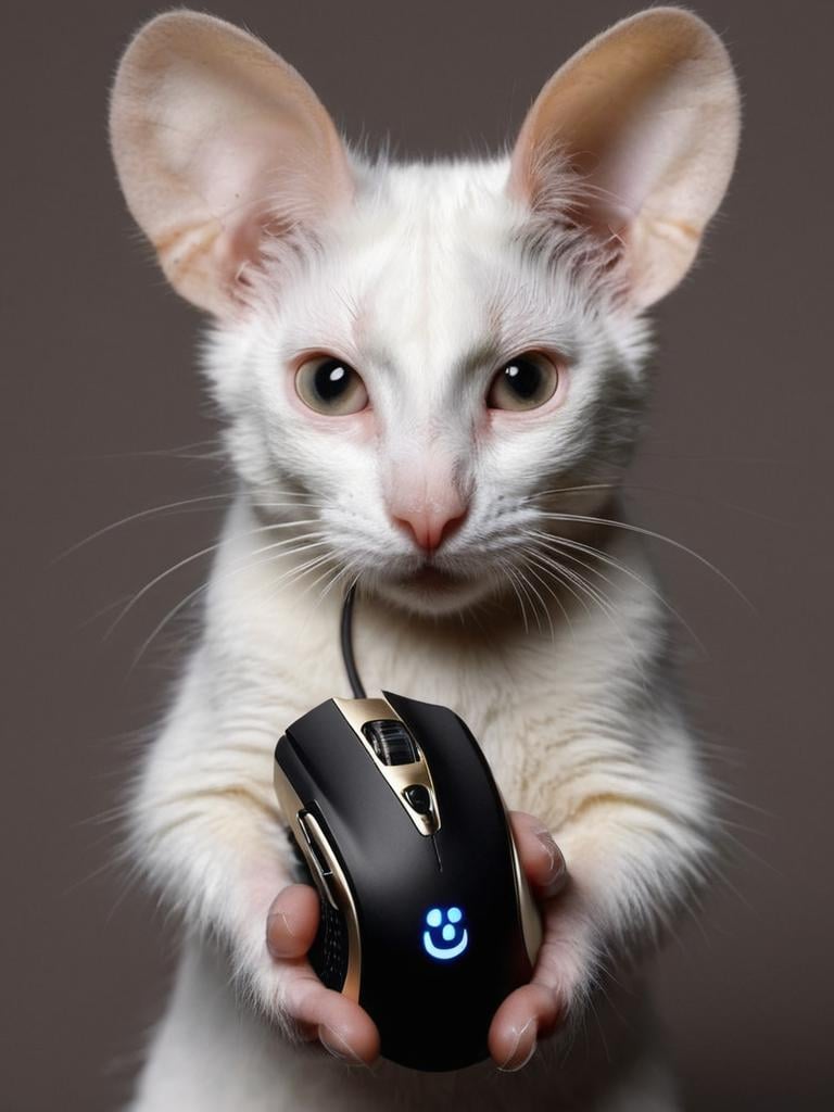 hybrid (mouse:1.1)and (cat:0.7) merge, 