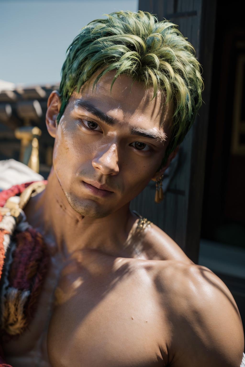 mackenyu, zoro, a man <lora:mackenyu:1>