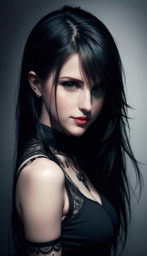 perfecteyes,  emo hair,  emo style,  half body,  emo girls,  bad life,  dark,  sad,  vampire,  side face, <lora:EMS-47075-EMS:0.200000>