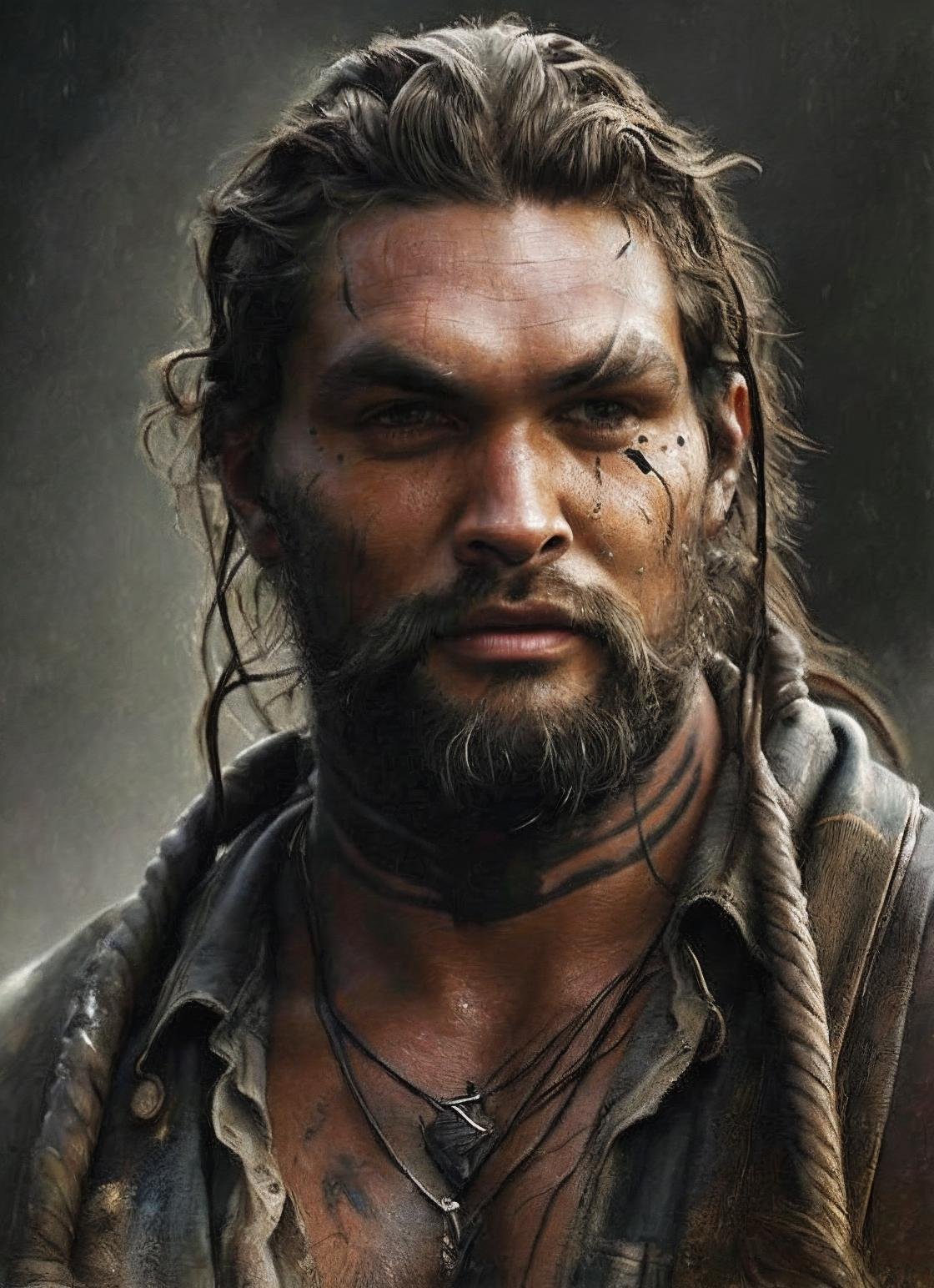 a portrait of sks person coal miner in 19th century, beautiful painting with highly detailed face by greg rutkowski and magali villanueve, <lora:locon_jasonmomoa_v1_from_v1_64_32:1.25>