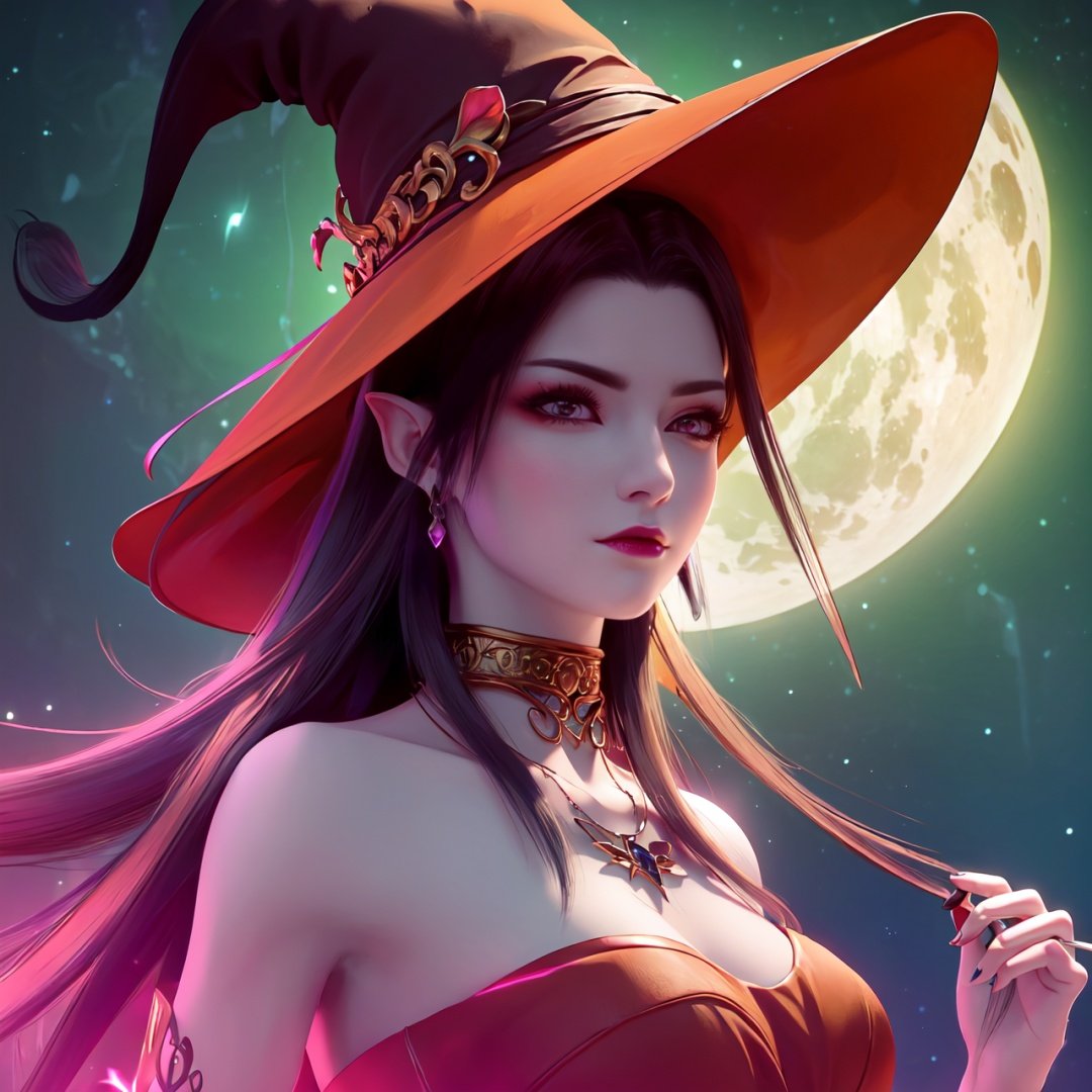  1 girl, Asian teenager, Halloween costume, masterpiece, best quality, ultra high res, highly detailed, psychedelic art (1.4), woman-demon (1.3), floating in dark mist (1.1), (best quality), (masterpiece), (realistic), detailed, portrait, close up, young female, RAW photo, UHD, DSLR, rainbow hair, high quality, realistic, photo-realistic, dreamlike art, lens flare, upper body, looking at viewer, animal focus, furry, wolf fursuit, cute, kawaii, lovely, fur, fur head, wolf head, narrow waist, wolf ears, black choker, blush, paw, paw shoes, rainbow clothes, stunning gradient colors, no watermark signature, detailed background, woods, small lake with island, insanely detailed, visually stunning, wicked, hypnotic, alluring, cowboy shot, intricate, perfect shading, veil, beautiful, award-winning illustration, cosmic space background, ethereal atmosphere, ultra quality, beautiful girl, cosmic concept, rainbow strings, rainbow skin, rainbow bloody veins growing and intertwining out of the darkness, nailed wire, oozing thick blue blood, sharp neon, veins growing and pumping blood, vascular networks growing, green veins everywhere, yin and yang, glowing space, glowing stars, infinity symbol, dynamic pose, flying pose, glowing body, rainbow aura (1.1), beautiful angel, clockwork, lightning, majestic, breathtaking, guangying on face, jack-o'-lantern, witch hat, spider web, bats, haunted mansion, graveyard, full moon, eerie night sky, trick-or-treat bag, candy corn, spooky decorations, ghostly apparitions, pumpkin patch, creepy crawlies, scarecrow, witches' brew, cauldron, black cat, gothic elements, supernatural powers, magical spells, spellbinding enchantment, halloween, mds-hd