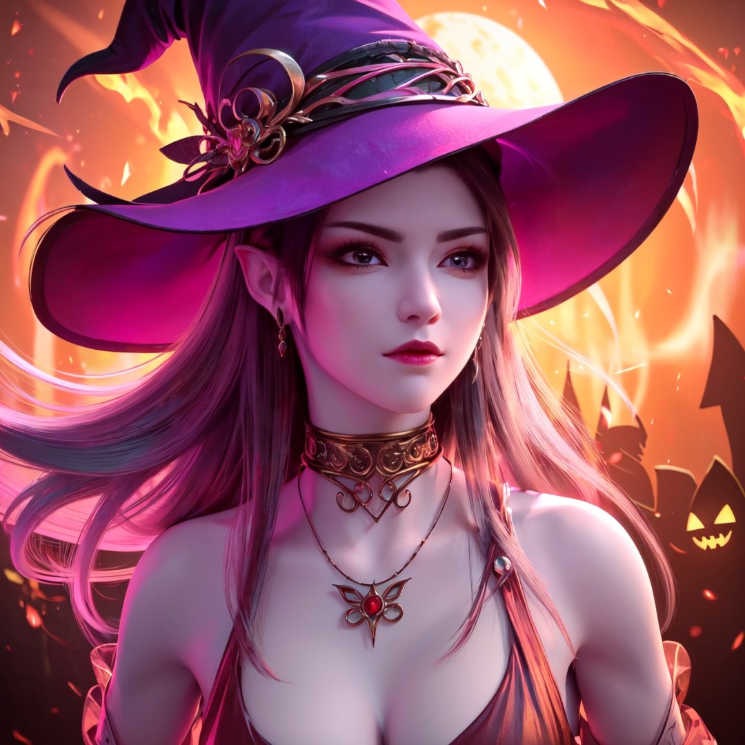  1 girl, Asian teenager, Halloween costume, masterpiece, best quality, ultra high res, highly detailed, psychedelic art (1.4), woman-demon (1.3), floating in dark mist (1.1), (best quality), (masterpiece), (realistic), detailed, portrait, close up, young female, RAW photo, UHD, DSLR, rainbow hair, high quality, realistic, photo-realistic, dreamlike art, lens flare, upper body, looking at viewer, animal focus, furry, wolf fursuit, cute, kawaii, lovely, fur, fur head, wolf head, narrow waist, wolf ears, black choker, blush, paw, paw shoes, rainbow clothes, stunning gradient colors, no watermark signature, detailed background, woods, small lake with island, insanely detailed, visually stunning, wicked, hypnotic, alluring, cowboy shot, intricate, perfect shading, veil, beautiful, award-winning illustration, cosmic space background, ethereal atmosphere, ultra quality, beautiful girl, cosmic concept, rainbow strings, rainbow skin, rainbow bloody veins growing and intertwining out of the darkness, nailed wire, oozing thick blue blood, sharp neon, veins growing and pumping blood, vascular networks growing, green veins everywhere, yin and yang, glowing space, glowing stars, infinity symbol, dynamic pose, flying pose, glowing body, rainbow aura (1.1), beautiful angel, clockwork, lightning, majestic, breathtaking, guangying on face, jack-o'-lantern, witch hat, spider web, bats, haunted mansion, graveyard, full moon, eerie night sky, trick-or-treat bag, candy corn, spooky decorations, ghostly apparitions, pumpkin patch, creepy crawlies, scarecrow, witches' brew, cauldron, black cat, gothic elements, supernatural powers, magical spells, spellbinding enchantment, halloween, mds-hd