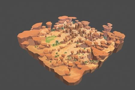 Concept art, top view, game scene, miniature map, simple background, rock, black background, cave, landscape, no one,<lora:shapan:0.8>,