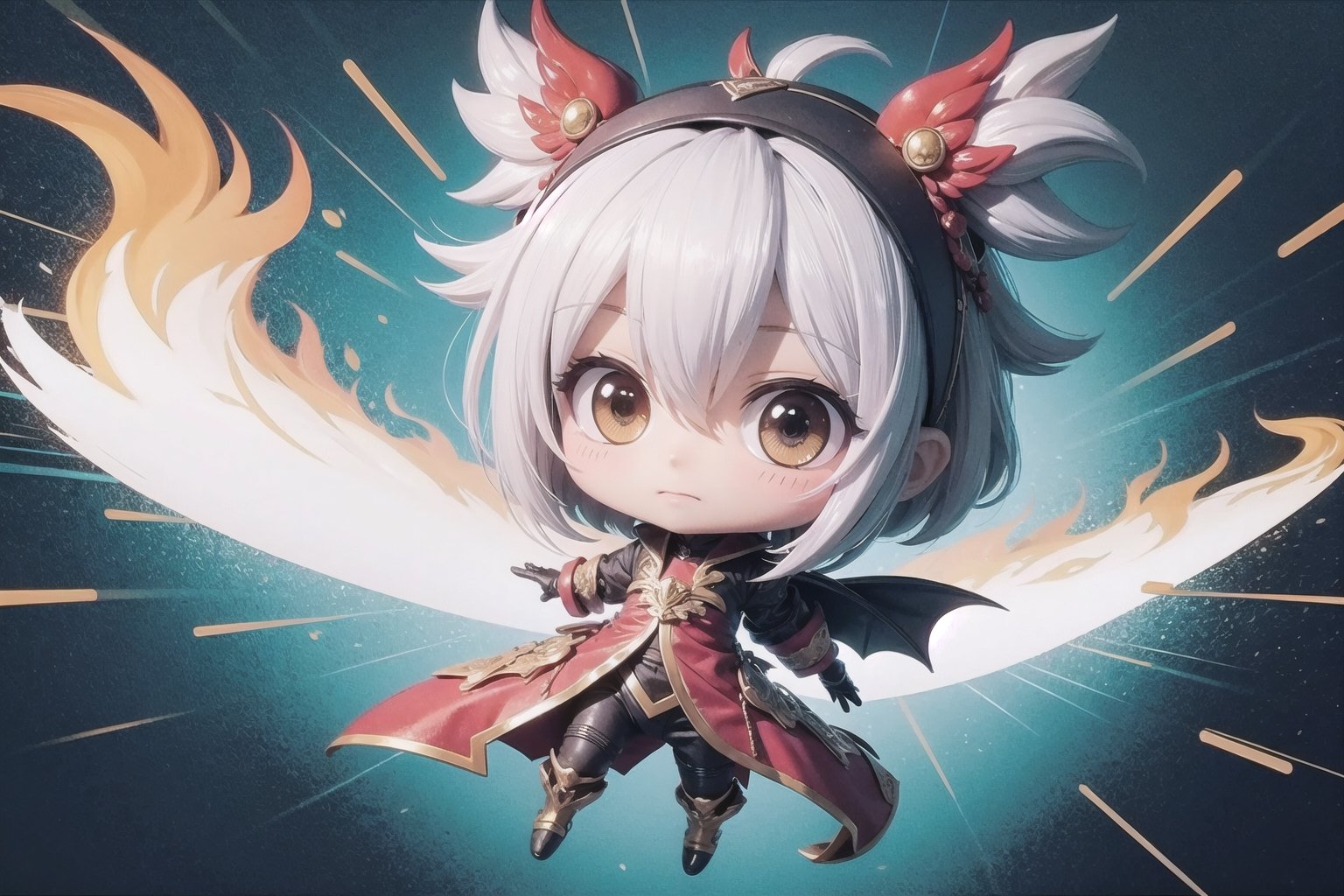 Fire Dragon ,Chibi , solo