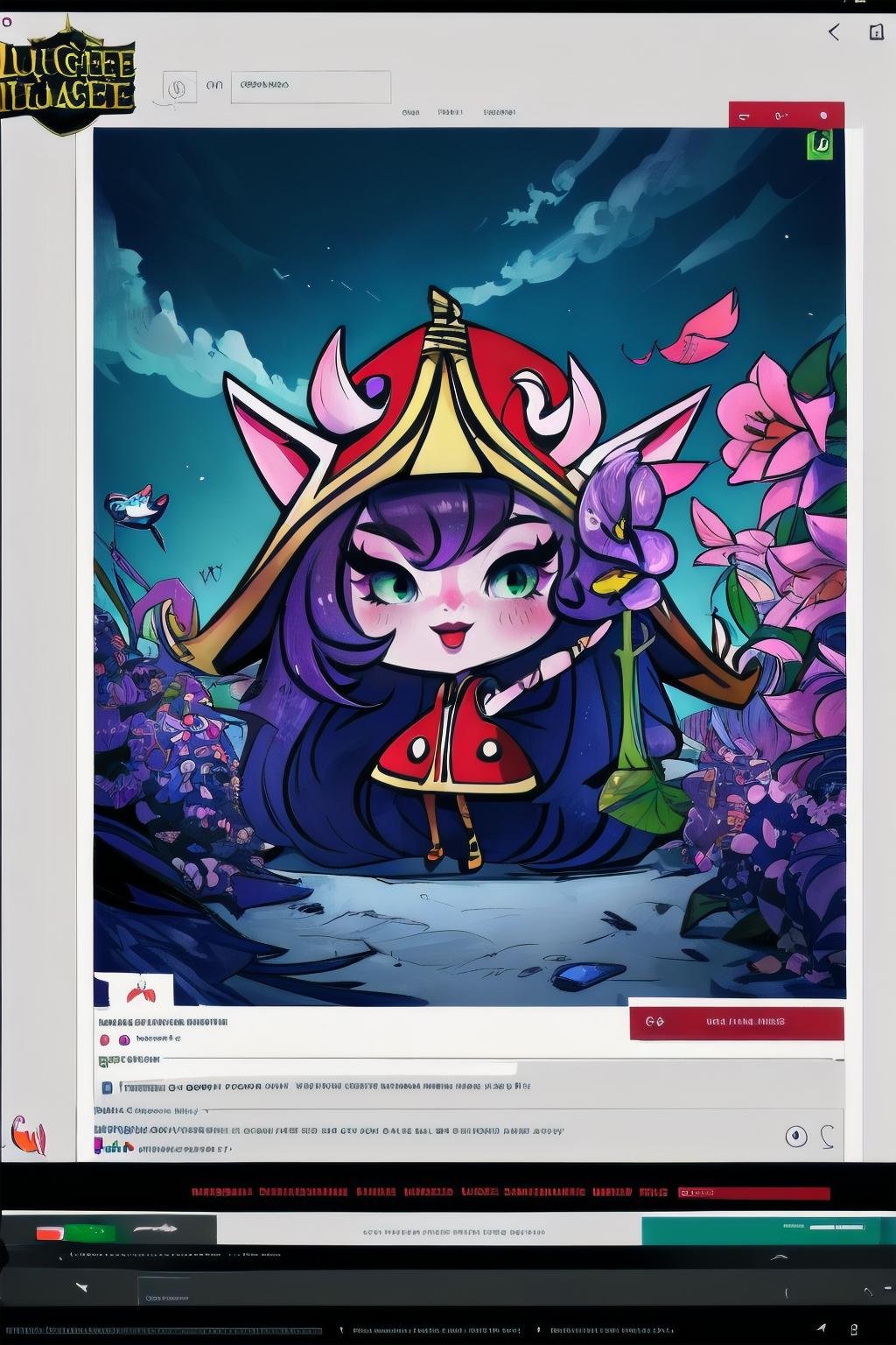 Highly detailed, High Quality, Masterpiece, beautiful,  <lora:Lulu-07:1>, Lulu, yordle, pixie,  <lora:TwitchChat:1>, TwitchChat