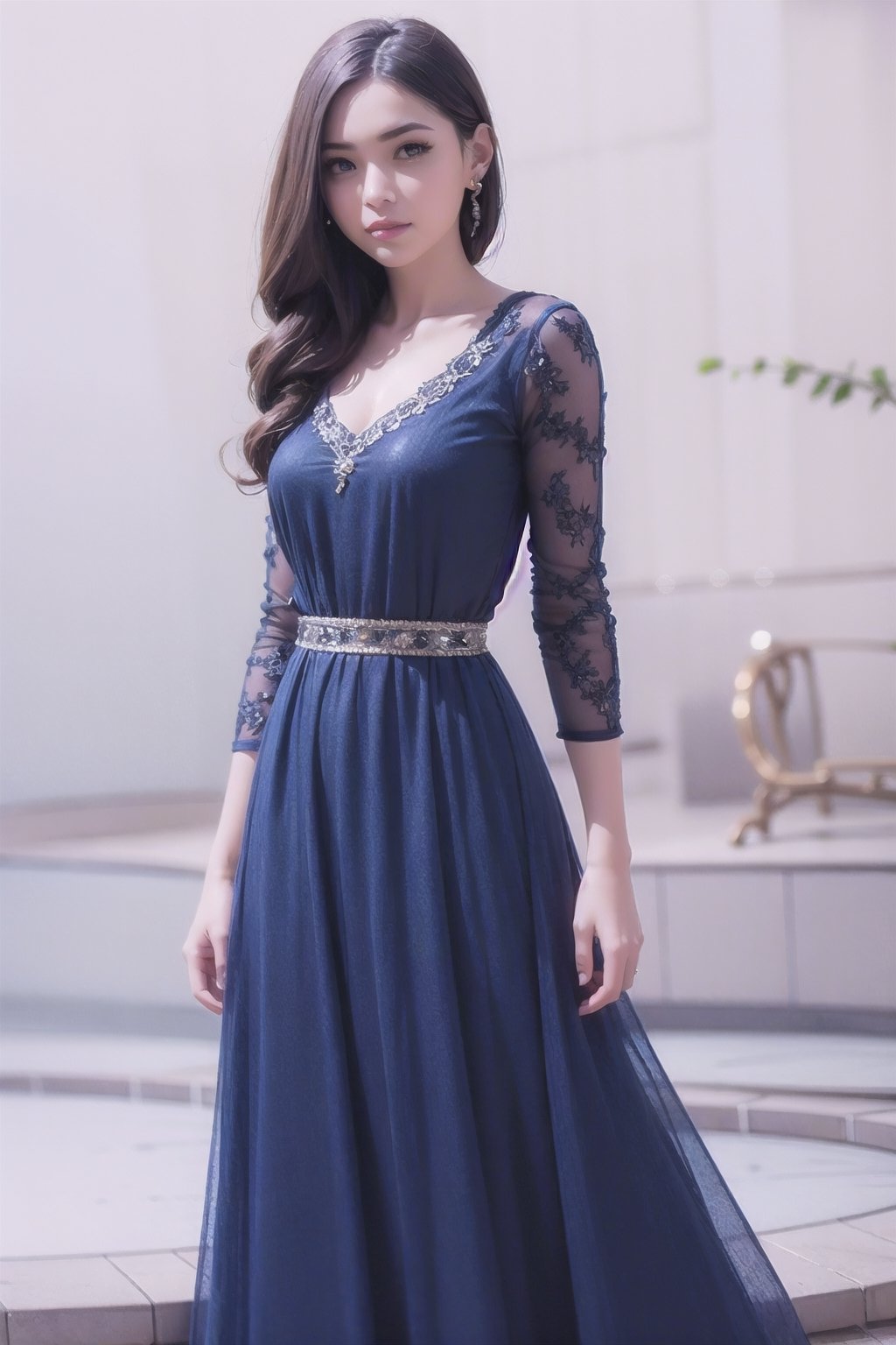 Realistic, Beautiful Women , long Dress