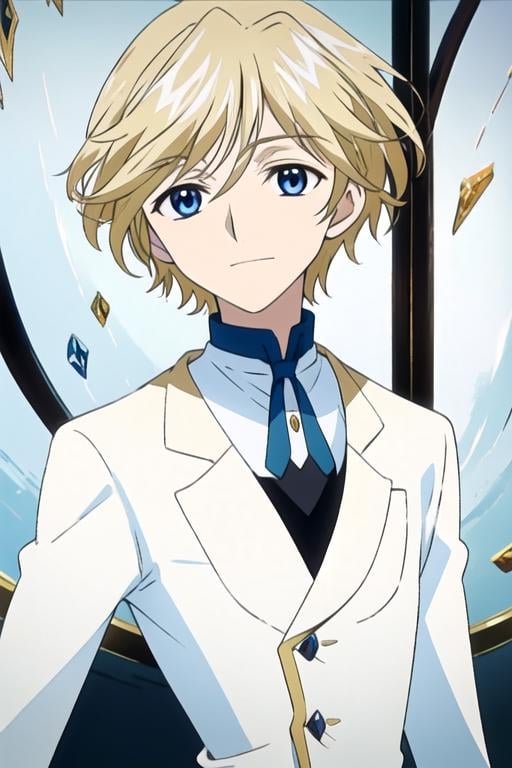 masterpiece, best quality, , 1boy, solo, male focus, looking at viewer, , , anime coloring, , <lora:fai_d_flourite:0.74>, fai_d_flourite, blonde hair, blue eyes, , , High definition