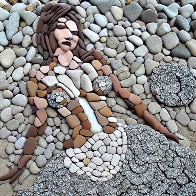 rock_2_img, rock image, rock art, rock, stone sexy girl body made out of rocks 