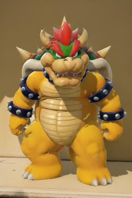 <lora:Bowser:1>, bowser, standing, masterpiece, best quality