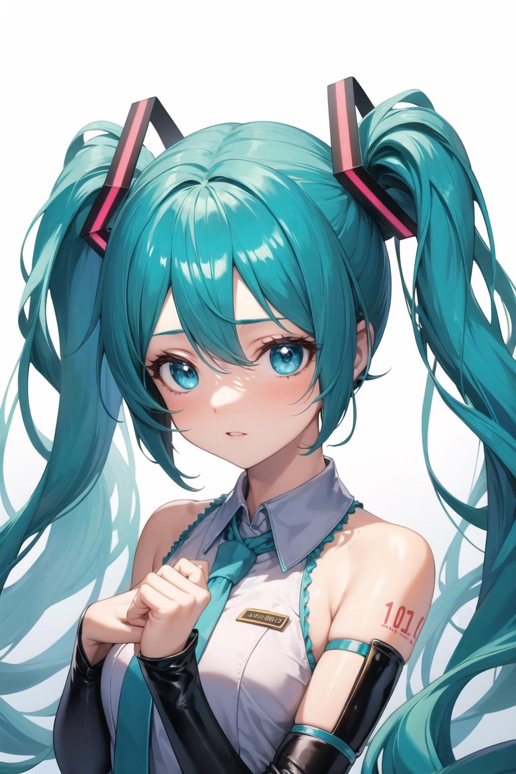 masterpiece, best quality, anzhcmiku, 1girl, upper body <lora:AnzhcMiku Noise Sched 100 offset 008 class_244272:1>