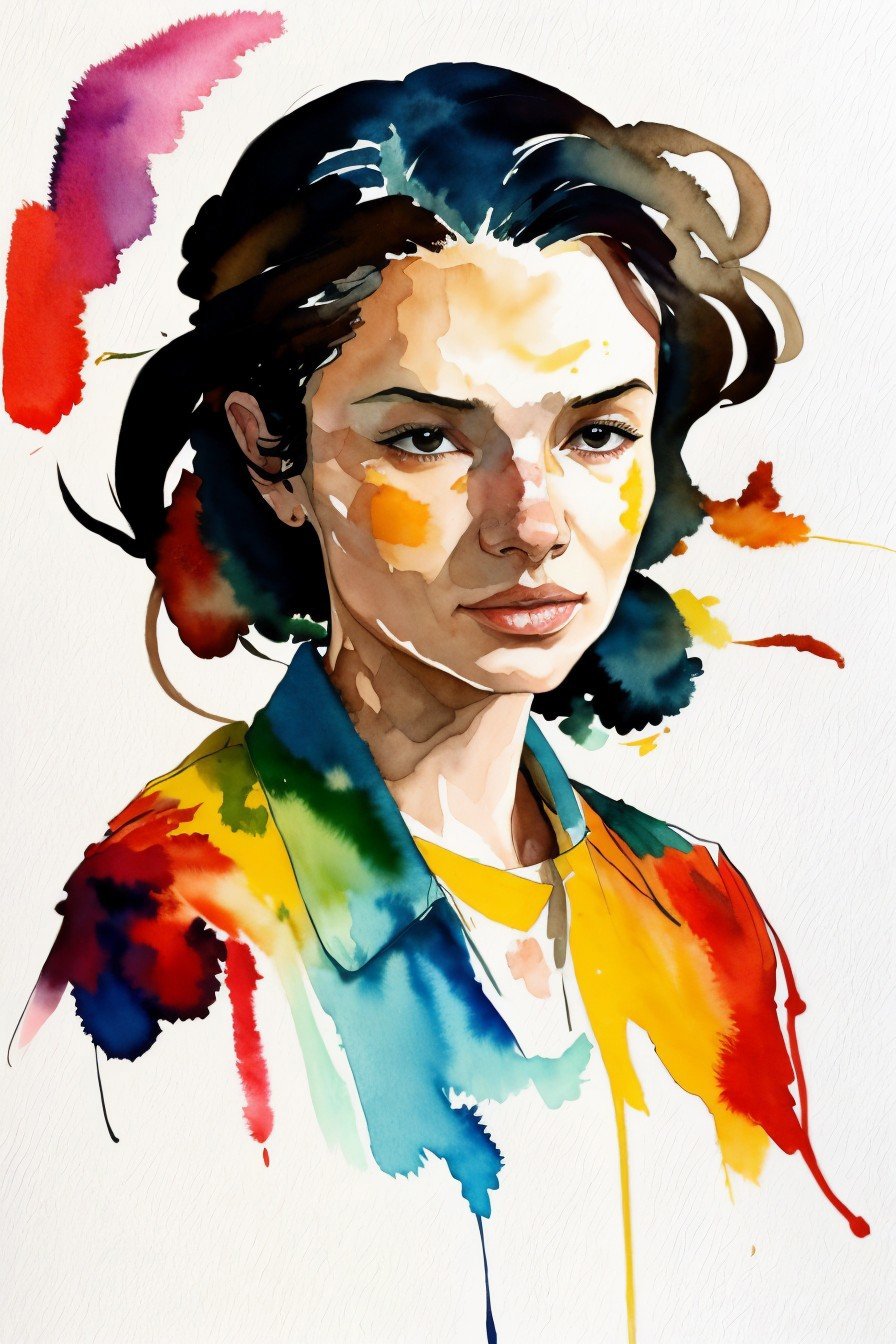 (style of Fairfield Porter:1.15), <lora:sd15_AliceGreczyn_locon_64_v1-000050:1> AliceGreczyn, ink splash, colorful, watercolor