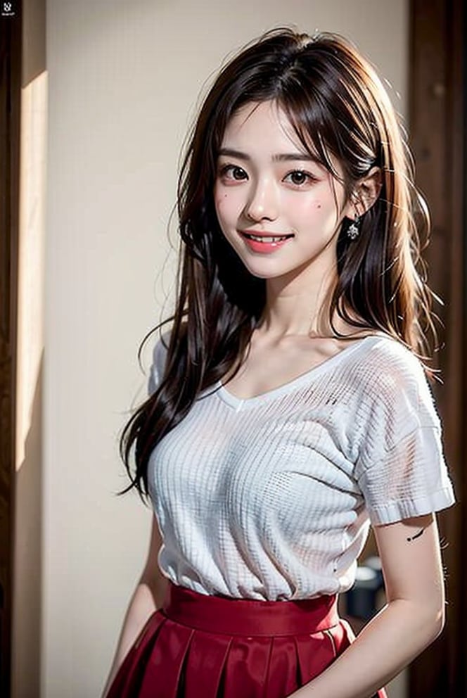 19years old,  k-pop idol style,  pretty,  baby face,  smile, realhands, asian girl, <lora:EMS-43802-EMS:0.500000>, , <lora:EMS-20187-EMS:0.800000>