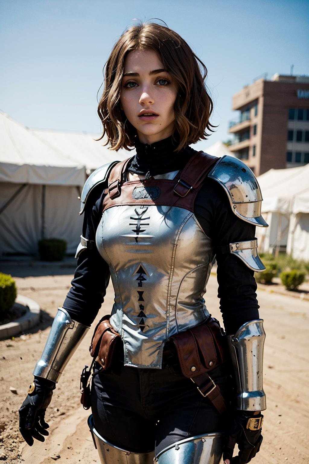 emilyrudd, wearing futuristic armor <lora:emilyrudd:1>