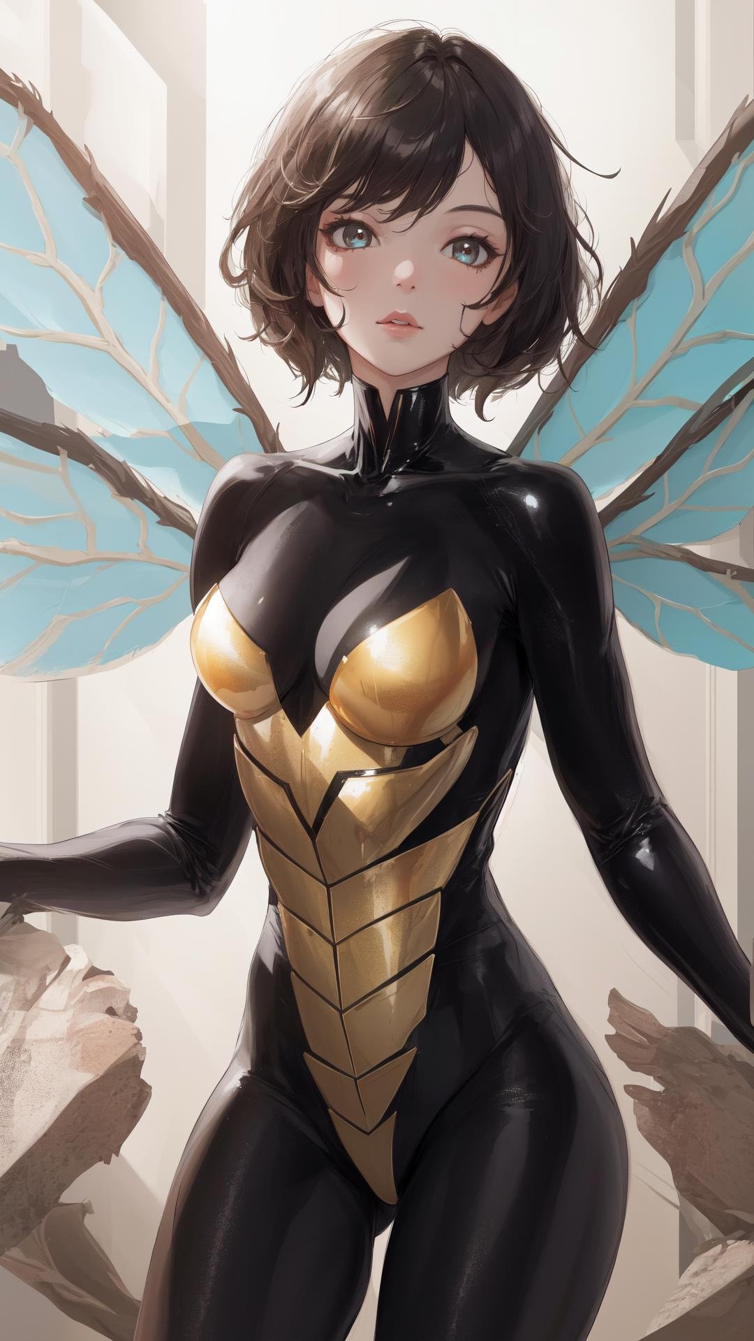 1girl,  wasp,  highres,  absurdres,  masterpice, <lora:EMS-55627-EMS:1.000000>