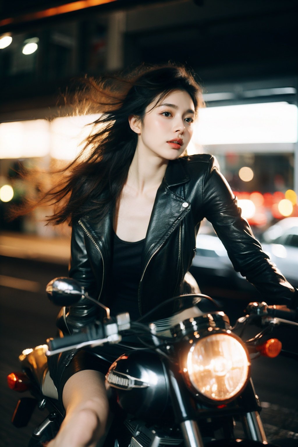 1girl,biker,<lora:光追际:0.8>,<lora:Chenchen_v2-000013:0.4>,