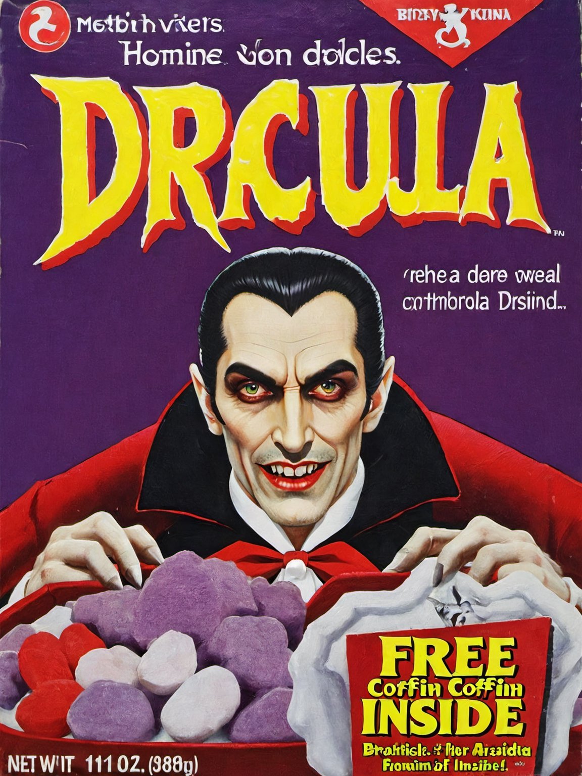 dracula, free coffin inside