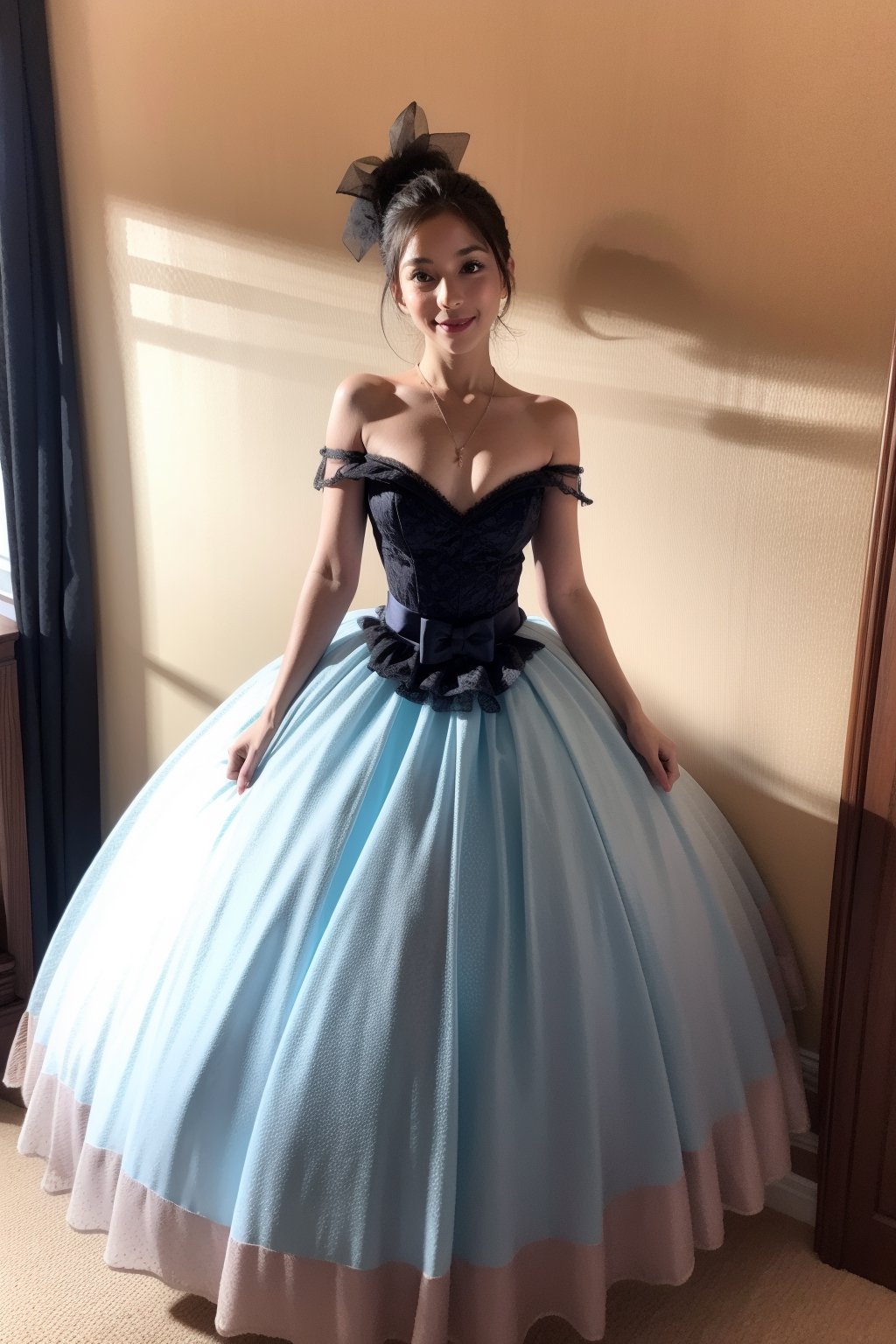 Beautiful Female,Halloween Crinoline Dress , 