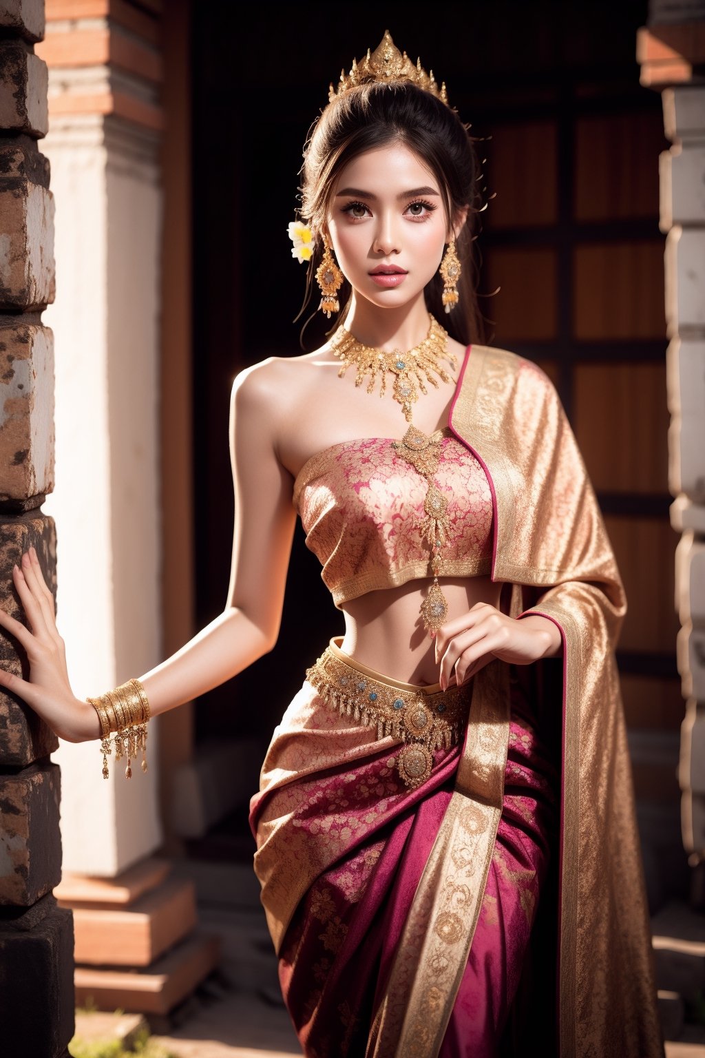 Beautiful Female,Thai Dress