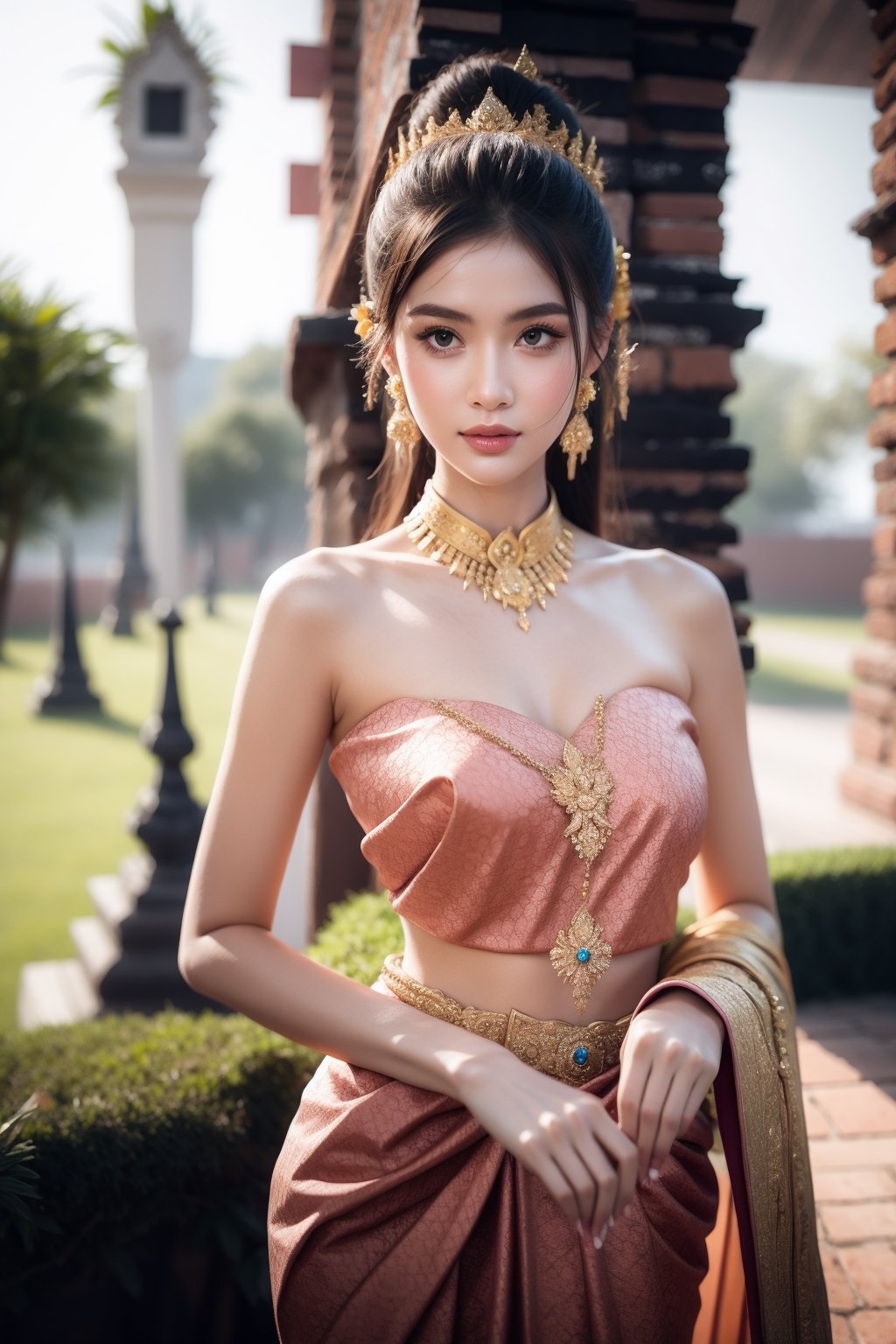 Beautiful Female,Thai Dress