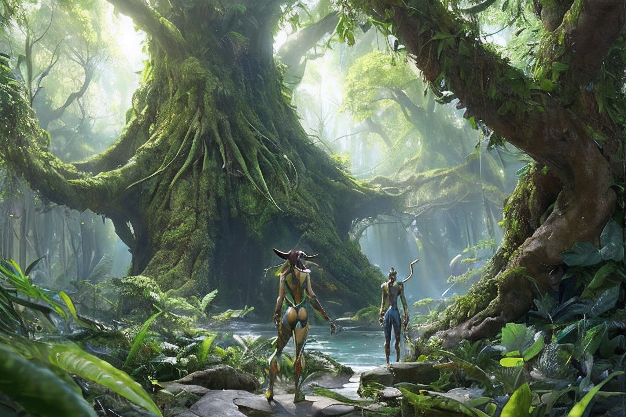 ((olivia wilde)) as actress to pose as Neytiri, a human-Na'vi hybrid living in Pandora, surrounded by lush greenery and towering alien trees. trending on Artstation, 8k, masterpiece, by Greg Rutkowski, Ross Tran, WLOP, Andrei  wilde as actress to pose as Neytiri, a human-Na'vi hybrid living in Pandora, surrounded by lush greenery and towering alien trees. atmospheric lighting, stunning, brave. Eagle girl. By Makoto Shinkai, Stanley Artgerm Lau, WLOP, Rossdraws, James Jean, Andrei Riabovitchev, Marc Simonetti, krenz cushart, Sakimichan, D&D trending on ArtStation, digital 