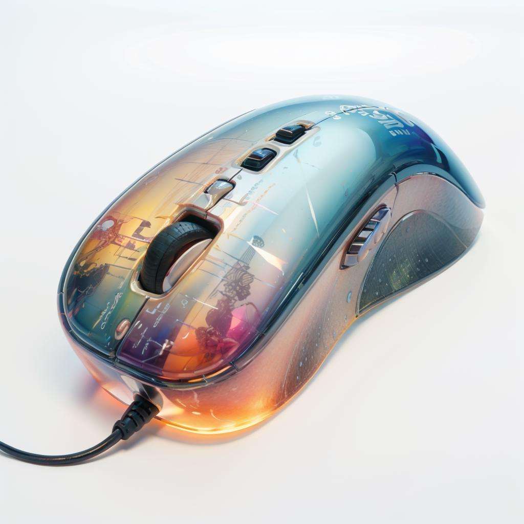 best,masterpiece,HDR,router,(see-through:1.3),huancai,clean background,electronic_mouse,