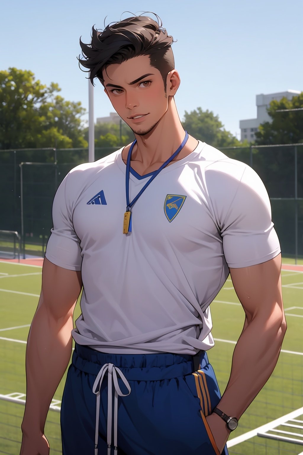 Handsome men,Physical Education Teacher