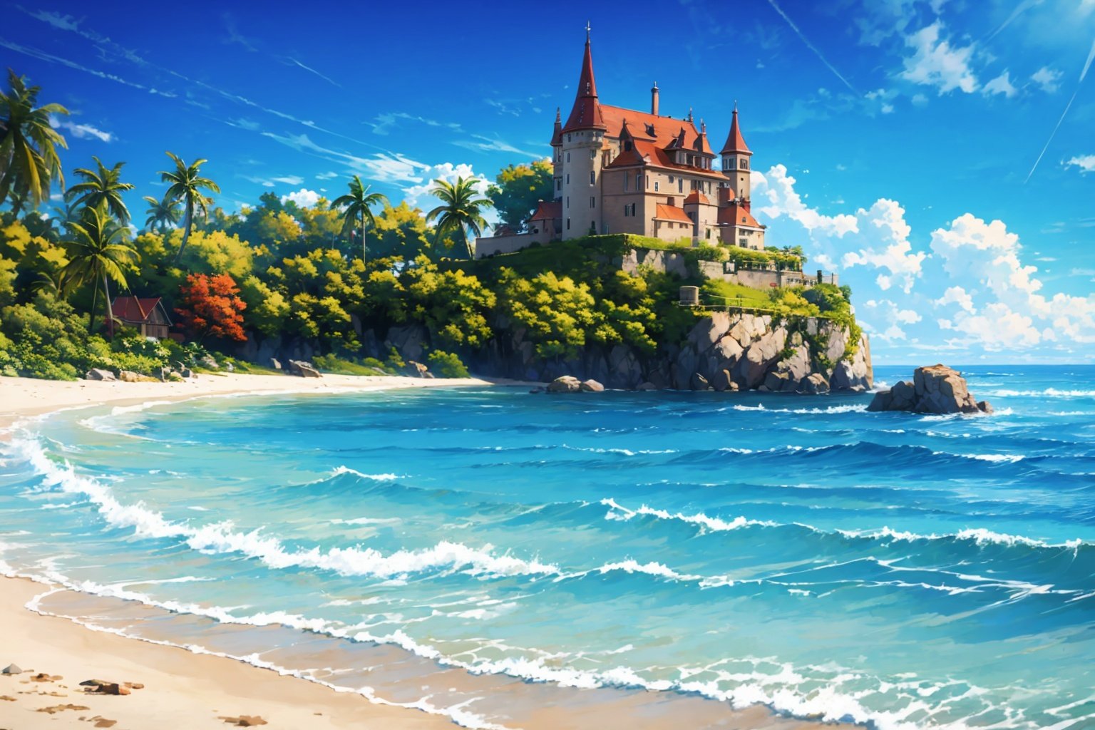 Demon King Castle, Beautiful Beach