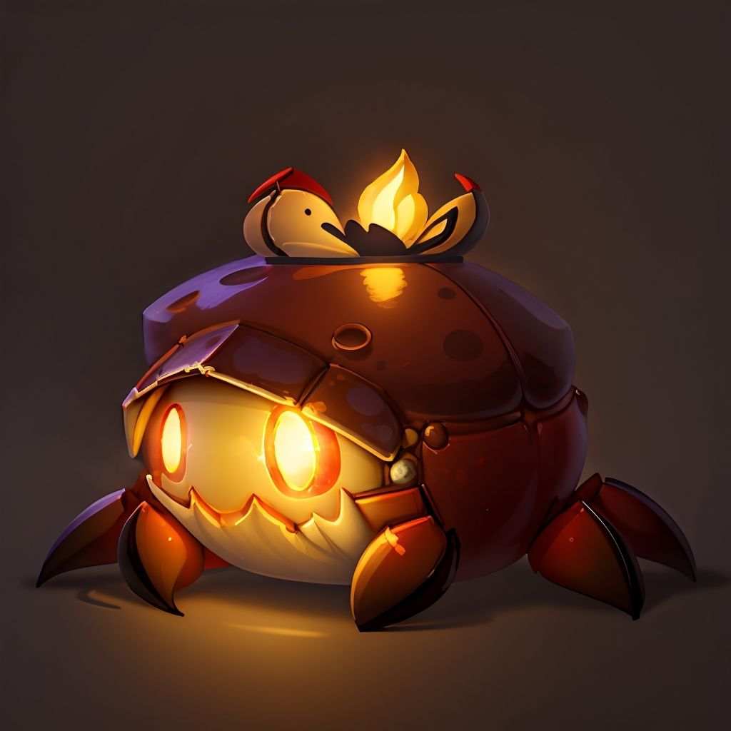 fun00d, Cosy, Heartwarming Crab, Bathed in shadows, spotlit, <lora:fun00d-000012:1>