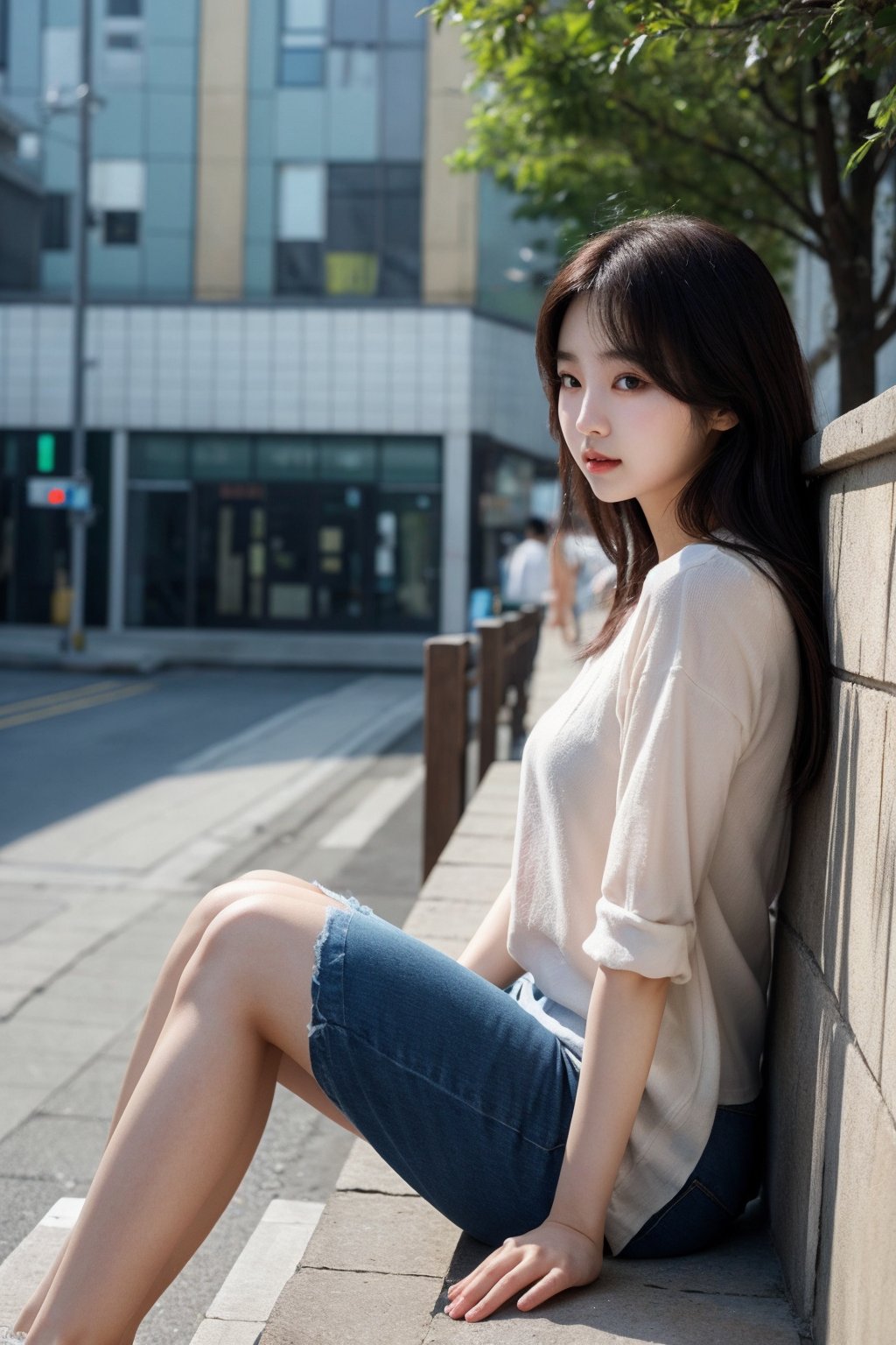 a early-twenty Beautiful Korean woman,