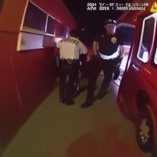 Bodycam footage of Elmo being arrested 