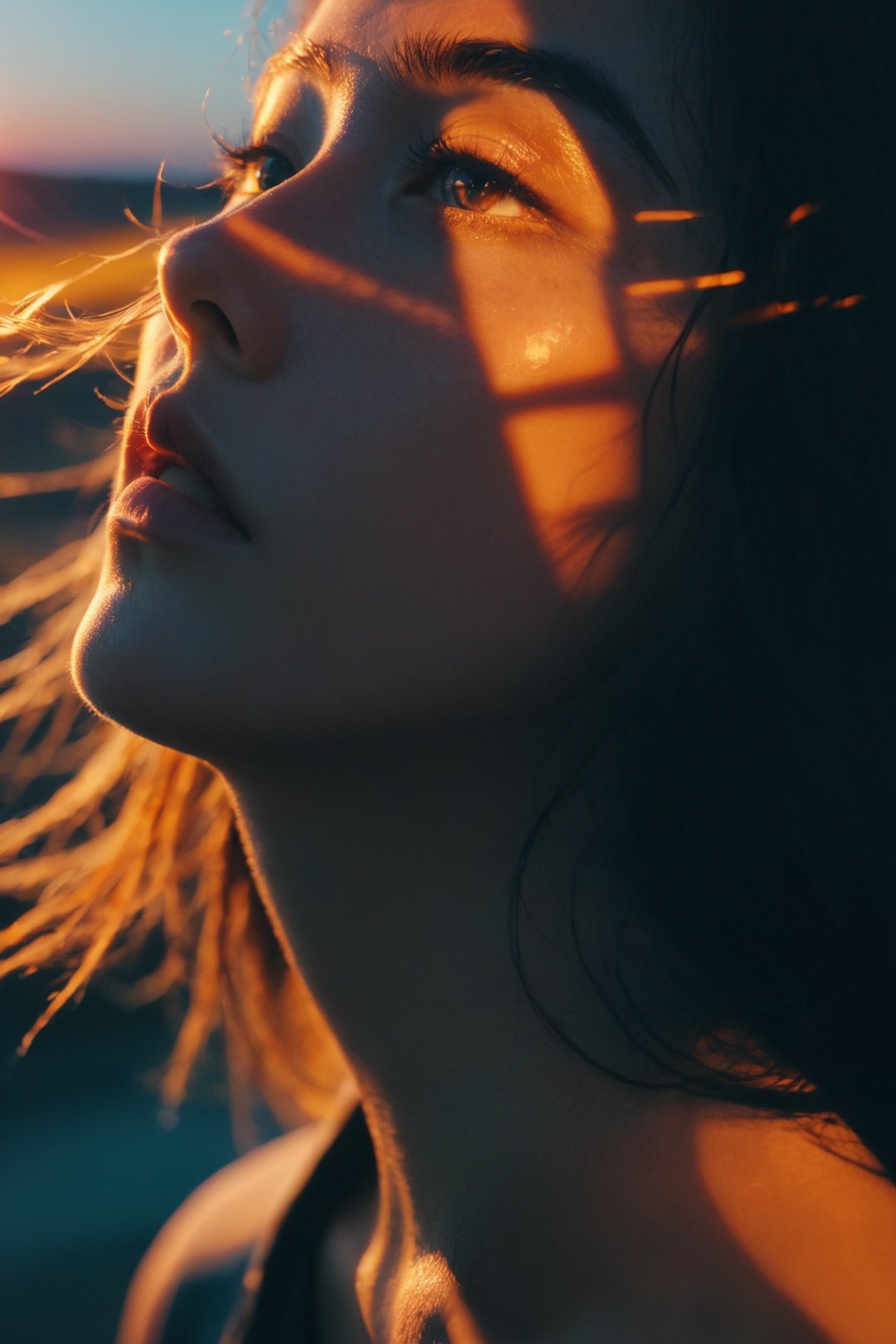  xxmixgirl, 1girl sunset detailed, surreal dramatic lighting shadow (lofi, analog, kodak film) by Brandon Woelfel Ryan McGinley