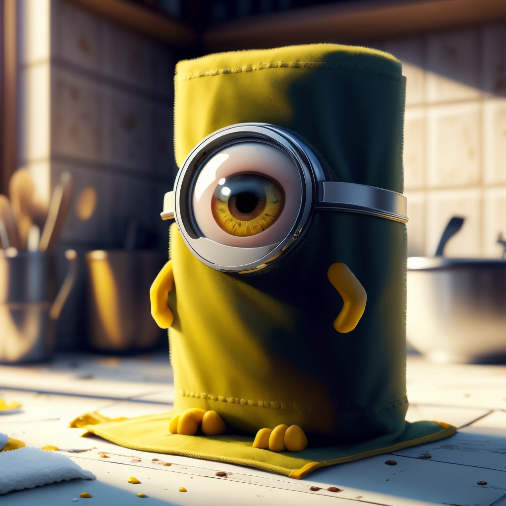 <lora:MinionStyle:1.25> MinionStyle Hand towels, (Photorealistic:1.3), (Masterpiece:1.3) (best quality:1.2) (high quality:1.1)