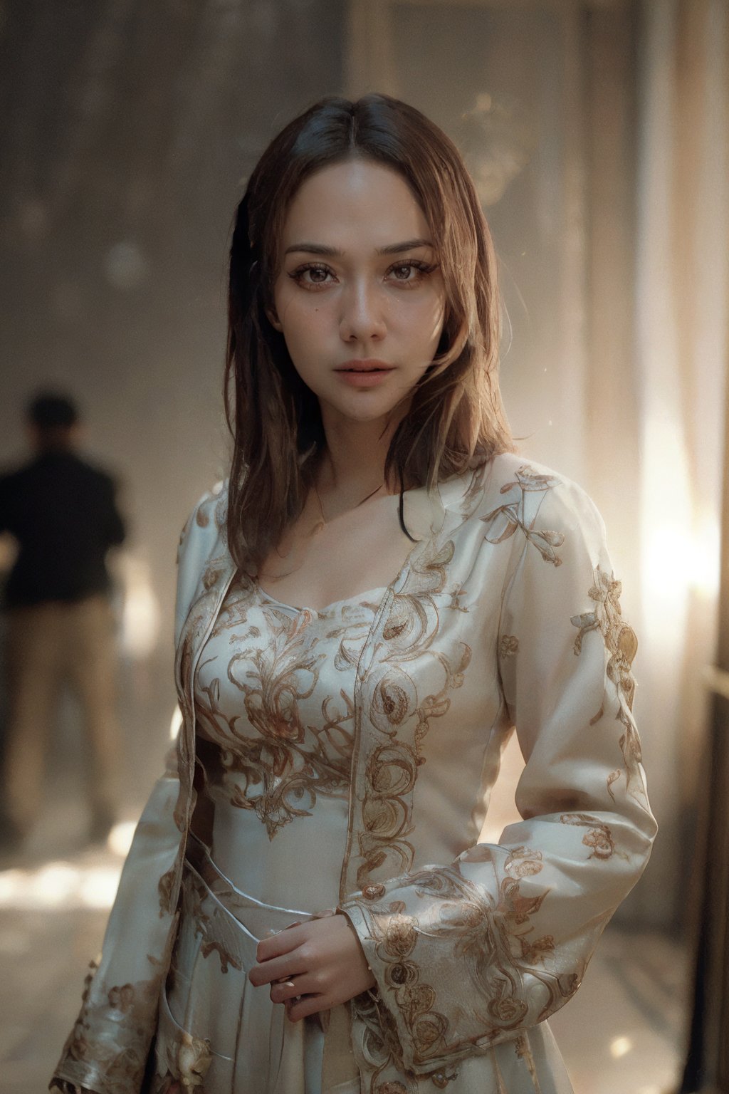 cinematic film still (best quality, masterpiece:1.2), photorealistic, ultra high res,centered, front lighting, intricate detail, Exquisite details and textures, bc1, beautiful woman,((random clothes,random background)),<lora:bc1-03:1> ,<lora:yuzuv10:0.6> . shallow depth of field, vignette, highly detailed, high budget Hollywood movie, bokeh, cinemascope, moody, epic, gorgeous, film grain, grainy