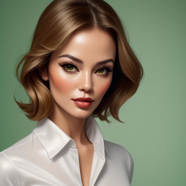  close up photo of woman ava image created by tensor art