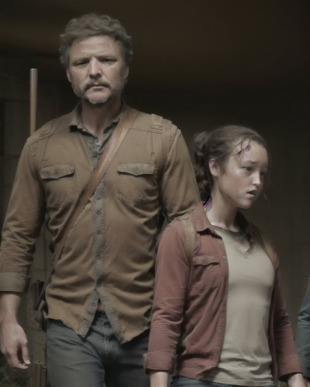 TheLastOfUs <lora:TheLastOfUs-000001:1> joel and ellie