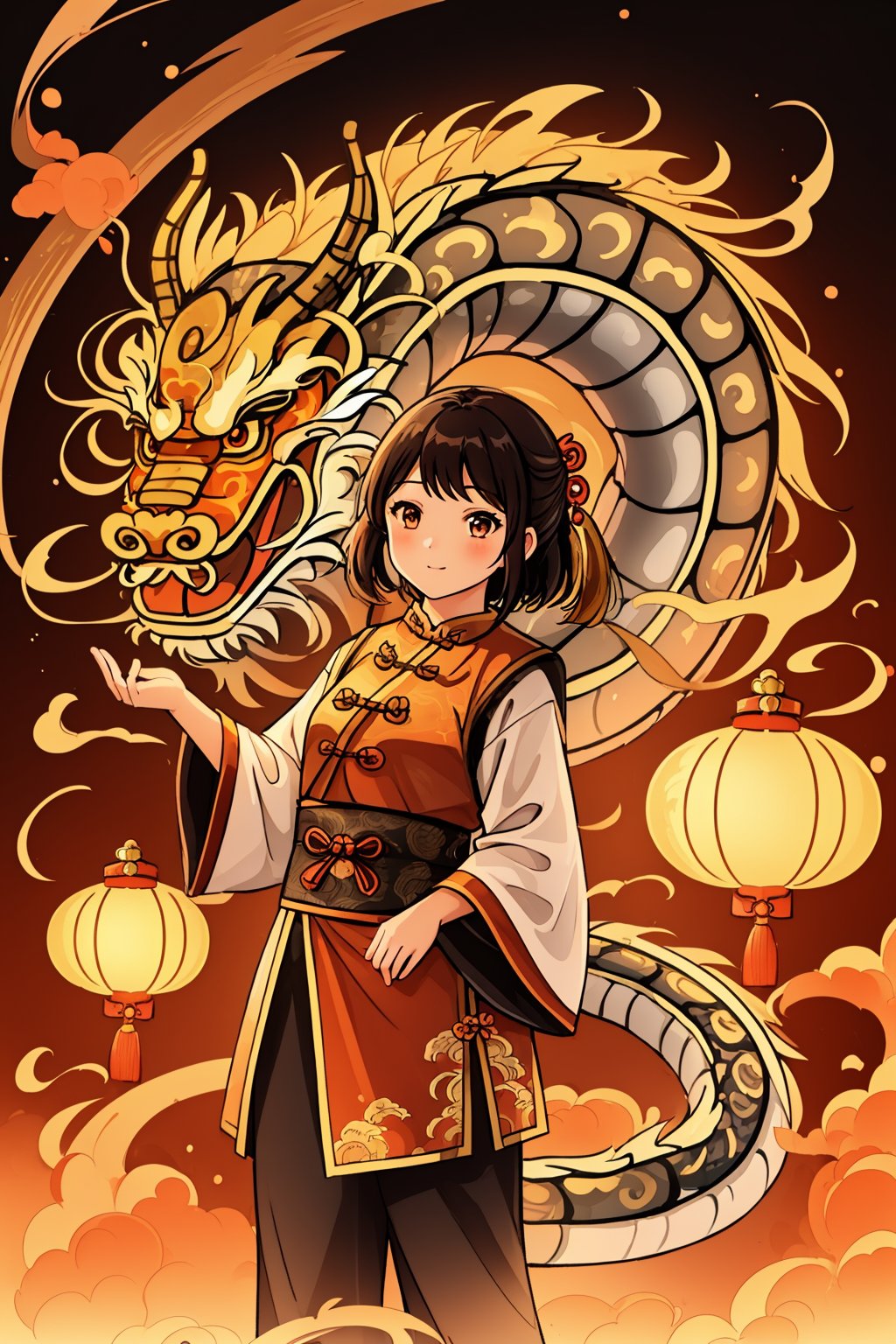  Best Quality, Amazing, (Chinese Dragon: 1.5), Beautiful Golden Eyes, Fine Details, Depth of Field, Extremely Detailed CG Uniform 8k Wallpaper, (1 Girl: 1.5), Deep Sea Background, Jellyfish, Masterpiece, Fluttering Detailed Splash, Beautiful Detailed Water, Eye of the Universe, Shock, (Realistic: 0.5), Octopus, Original, 
, Kids, Masterpiece, Yaoyao (Primordial Shock), WZRYsunshangxiangYJLQ, Wonder Woman, blkwidow, DLY, kuki shinobu, 1girl, reigLeblancYS, dragonhead, Chinese dragon_imagination_traditional Chinese painting_ancient painting_ink and wash style_cloud around_fire cloud_light black dragon_black gold color matching_fangs_mouth opening_fierceness_cloud around and flame.