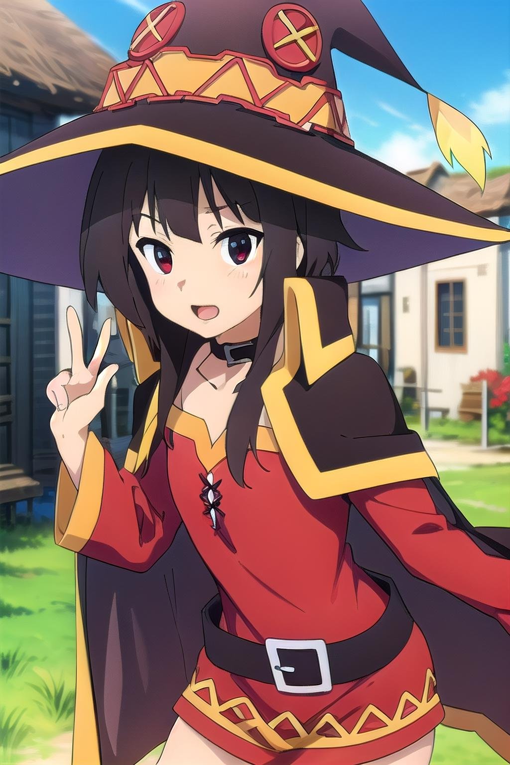 Megumin, <lora:EMS-3405-EMS:0.800000>