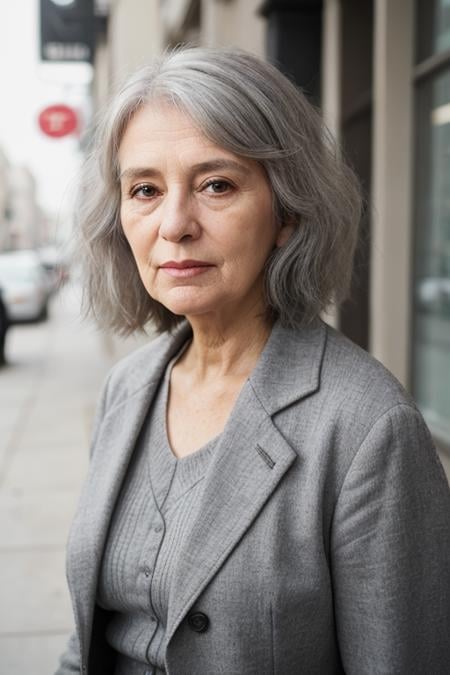 (street fashion photography:1.0)a photo of a 70 yo woman with unstyled grey hair  <lora:polyhdron_all_in_one_eyes_hands_skin_fin:0.3>