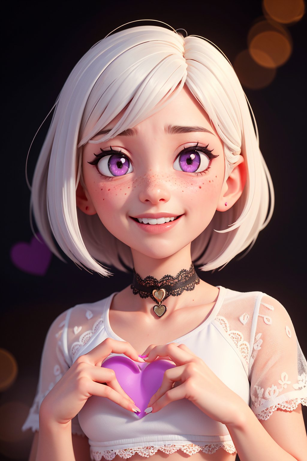 1girl Heart Shaped Pupils Image Created By Tensorart 3545