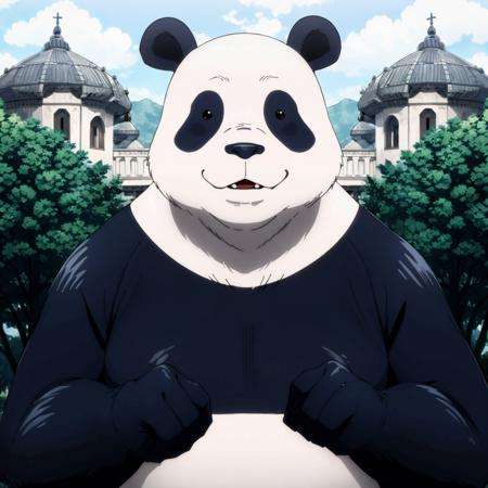 masterpiece,highres,high quality,extremely detailed,solo,<lora:PandaSenior001:0.7>,PandaSenior,1Panda,