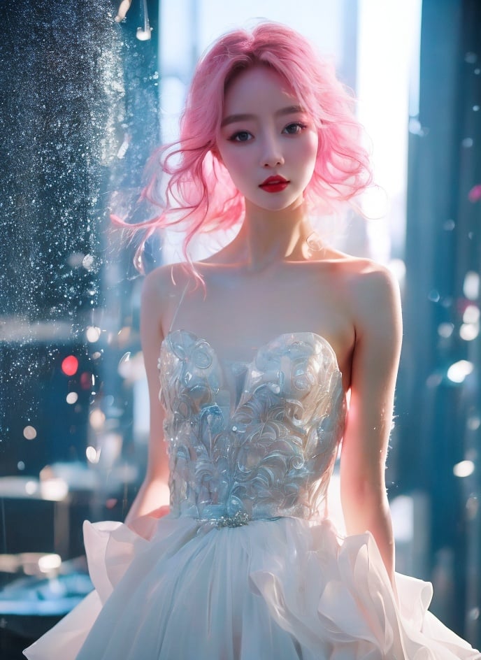 masterpiece,best quality,1girl,ice wedding dress,bare shoulders,self-luminous,wedding_dress,water, pink hair,<lora:binghunsha_20230911235304-000003:0.7>, masterpiece,best quality,1girl,8K,HDR,there are many colorful balloons around,exquisite details,with a ball head,realistic,pink bar baby doll, saturation outside (masterpiece): 0.9),best quality,1girl,girl in the car,12 years old,fashion barbie,wearing a colorfu,