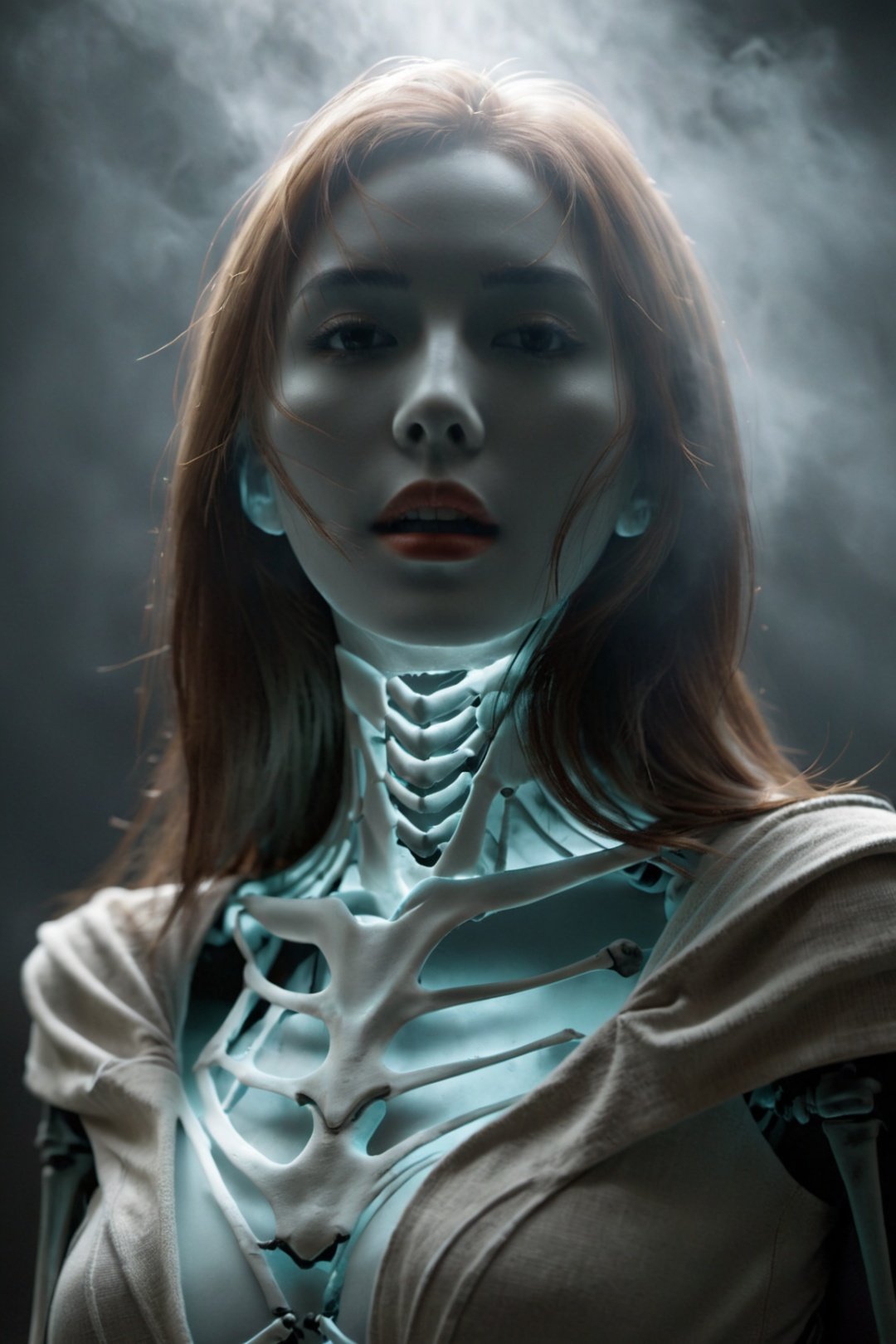  photo realistic, ultra details, natural light ultra detailed portrait of a female necromancer, skeleton face volumetric fog, Hyperrealism, breathtaking, ultra realistic, ultra detailed, cyber background, cinematic lighting, highly detailed, breathtaking, photography, stunning environment, wide-angle", "text_l": "photo realistic, ultra details, natural light ultra detailed portrait of a female necromancer, skeleton face volumetric fog, Hyperrealism, breathtaking, ultra realistic, ultra detailed, cyber background, cinematic lighting, highly detailed, breathtaking, photography, stunning environment, wide-angle, Fairy,portrait,lighting,deity