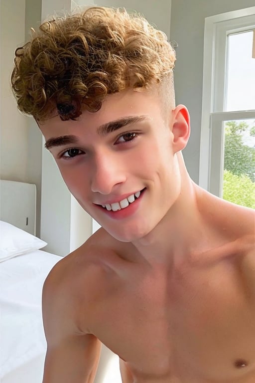 romeo_twink at home, smile, sharp focus, detailed face, short hair, male_only, add noise, sharp skin, masterpiece, photorealistic, best, best quality,