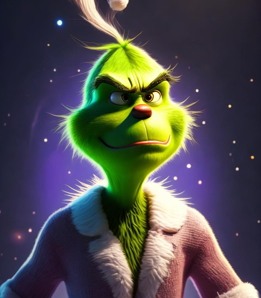 octane render, The Grinch