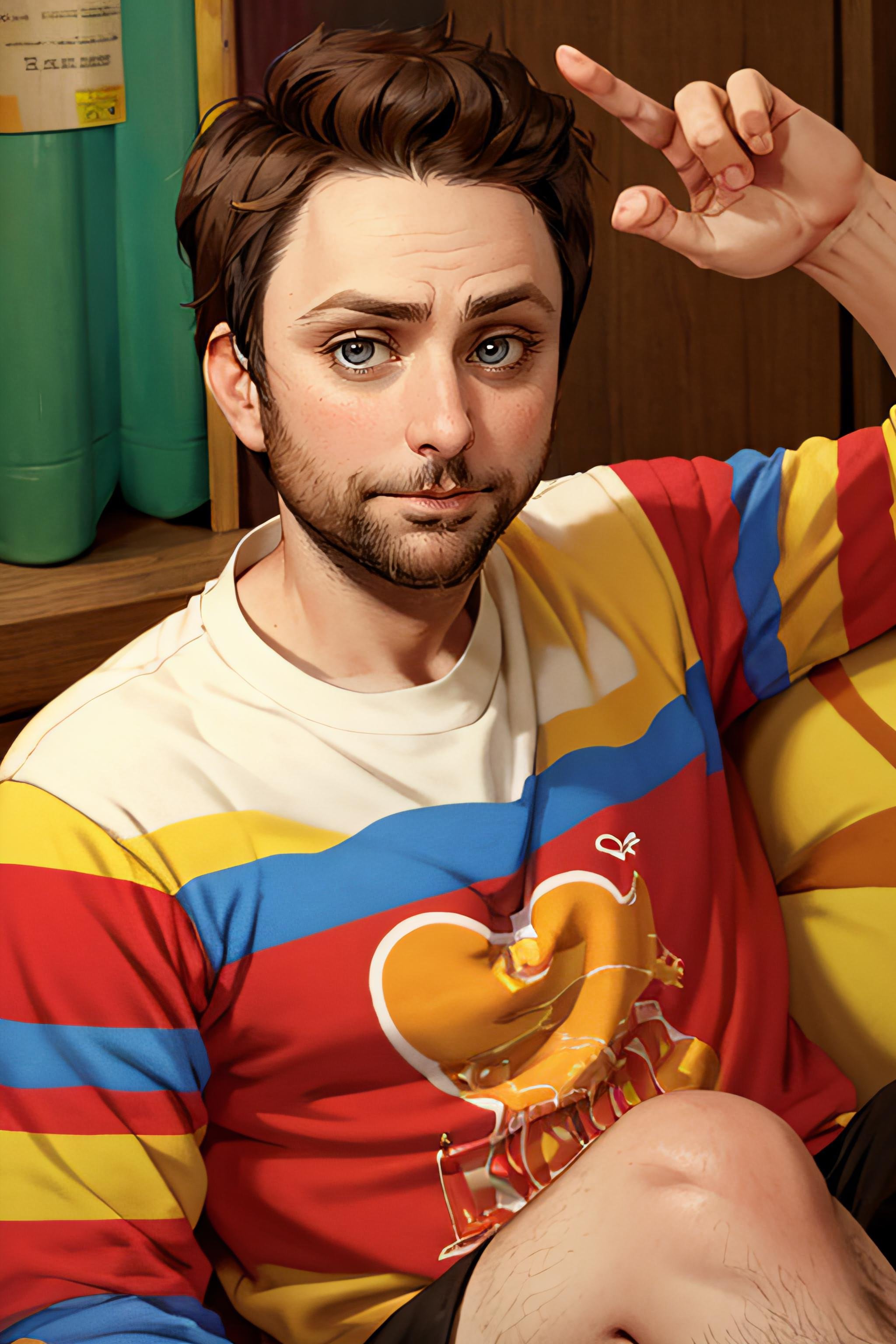 <lora:CharlieDay_IASIP:0.8> charlieday_iasip, charlie day, 